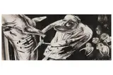 Untitled by Ian Pollock, mixed media and collage, offered Feb 2021