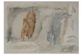 Untitled by Roxy Walsh, oil on paper, offered Feb 2021