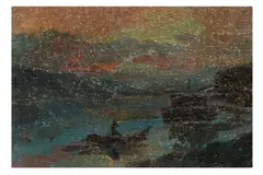Untitled by Alexei Yegerov, oil on board, offered Feb 2021