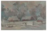 Untitled by Alexei Yegerov, oil on board, offered Feb 2021