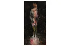 Untitled by Lynton Lamb, oil on canvas, offered Feb 2021
