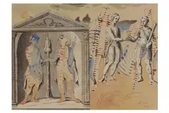 R.a. (1899–1991) by Eileen Agar, pencil, offered Feb 2021