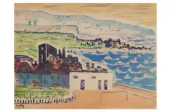 R.a. (1899–1991) by Eileen Agar, 1956, ink, offered Feb 2021