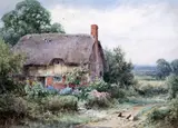 WatercolourNear Hanney by Henry John Sylvester Stannard, watercolour, sold Oct 2018