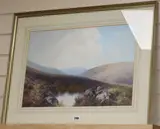 From the slopes of tors and beacons, Dartmoor by Frederick John Widgery, pencil, sold Oct 2018