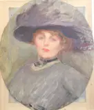 Untitled by Albert de Belleroche, oil on canvas, sold Oct 2018