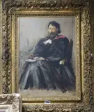 Sketch for the portrait of Dr Oswald Dykes by John Pettie, oil on canvas, sold Oct 2018