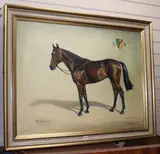 Romulus 1962 by Heinrich H. J. von Michaelis, oil on canvas, sold Oct 2018