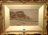Runswick by Wilfred Williams Ball, watercolour, sold Oct 2018