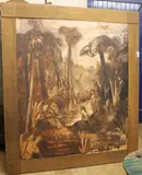 Jungle scene with two figures by Martin Constable, oil on canvas, sold Aug 2018