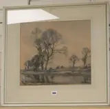 Winter landscape, 35.5cm x 40.5cm by William Thomas Wood, Wood, offered Aug 2018