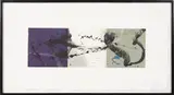 with mixed media by Jackie Battenfield, monotype, offered Mar 2016