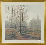 Untitled by Walter Elmer Schofield, screenprint, offered Mar 2016