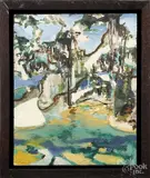 Untitled by Jasper Krabbé, acrylic on panel, offered Mar 2016