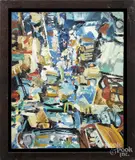 Untitled by Jasper Krabbé, acrylic on panel, offered Mar 2016