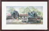 of the Philadelphia Zoo by William Ressler, lithograph, offered Mar 2016
