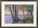 Untitled by Larry D'Amico, pastel, offered Mar 2016
