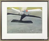 Untitled by Elisa Khachian, watercolor, offered Mar 2016