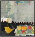 Untitled by Elisa Khachian, oil on canvas, offered Mar 2016