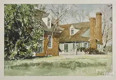 Untitled by David Coolidge, watercolor, offered Mar 2016