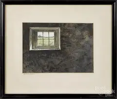 Untitled by Mildred Sands Kratz, watercolor, offered Jan 2016