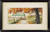 works by Mildred Sands Kratz, watercolor, offered Jan 2016