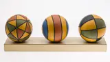Untitled by John Eric Byers, Carved Wood Sphere Sculpture, offered Oct 2024