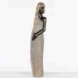 Standing Figure by Norbert Shamuyarira, Stone Sculpture, sold Jun 2026