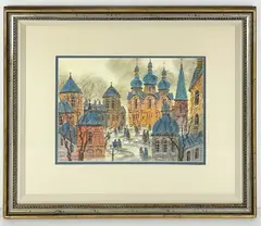 Untitled by Anatole Krasnyansky, Watercolor on Paper, sold Sep 2026
