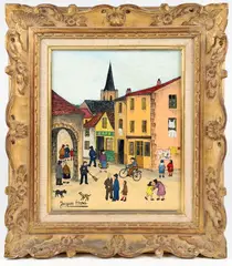 Untitled by Jacques Hara, Oil on Canvas, sold Sep 2026