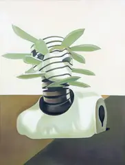 Untitled by The-Merger Libertad, Oil on Linen, sold Sep 2026