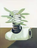 Untitled by The-Merger Libertad, Oil on Linen, sold Sep 2026