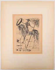 Untitled by Salvador Dalí, Etching on Paper, sold Jun 2026