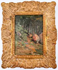 Untitled by J. Bond Francisco, Oil on Board, sold Mar 2026