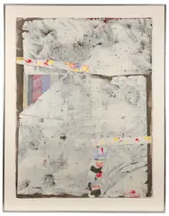 Untitled by George Miyasaki, Mixed Media Abstract Painting on Paper, sold Mar 2026