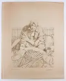 Untitled by Willy Seiler, Etching On Paper, sold Feb 2026