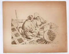 Untitled by Willy Seiler, Etching On Paper, sold Feb 2026