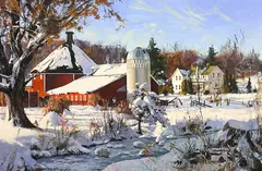 Untitled by Oleg Stavrowsky, Oil on Canvas, sold Dec 2025