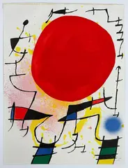 Untitled by Joan Miró, Lithograph on Paper, sold Sep 2025