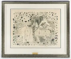 L'Ecuyere by Pablo Picasso, 1960, Lithograph, sold Sep 2026