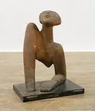 Looking Up by Margot Kempe, Terracotta sculpture, sold Apr 2023