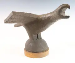 Bird by Margot Kempe, Terracotta sculpture titled "Bird", sold Dec 2022