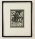 Winterlandschaft by Peter Behrens, Original woodcut on paper, sold Aug 2021