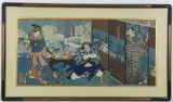 Untitled by Utagawa Kunisada, Color woodcut, sold Dec 2021