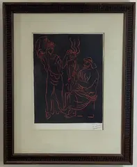 L'Enfant by André Derain, Wood engraving, sold Feb 2022