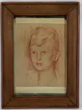 Untitled by Julius T. Bloch, Crayon/color pencil, sold Jul 2023