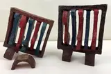 Untitled by Margot Kempe, Terracotta abstract sculptures (2), sold Nov 2023
