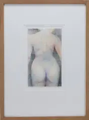 Untitled by Jacques Fabert, Crayon/mixed media, sold Jul 2025