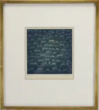 The Roofs of Paris by Yōzō Hamaguchi, Mezzotint Edition 50 "The Roofs of Paris", sold Sep 2025