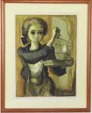 Bird Cage by Benton Murdoch Spruance, Color lithograph from an Edition of 35, sold Jun 2026